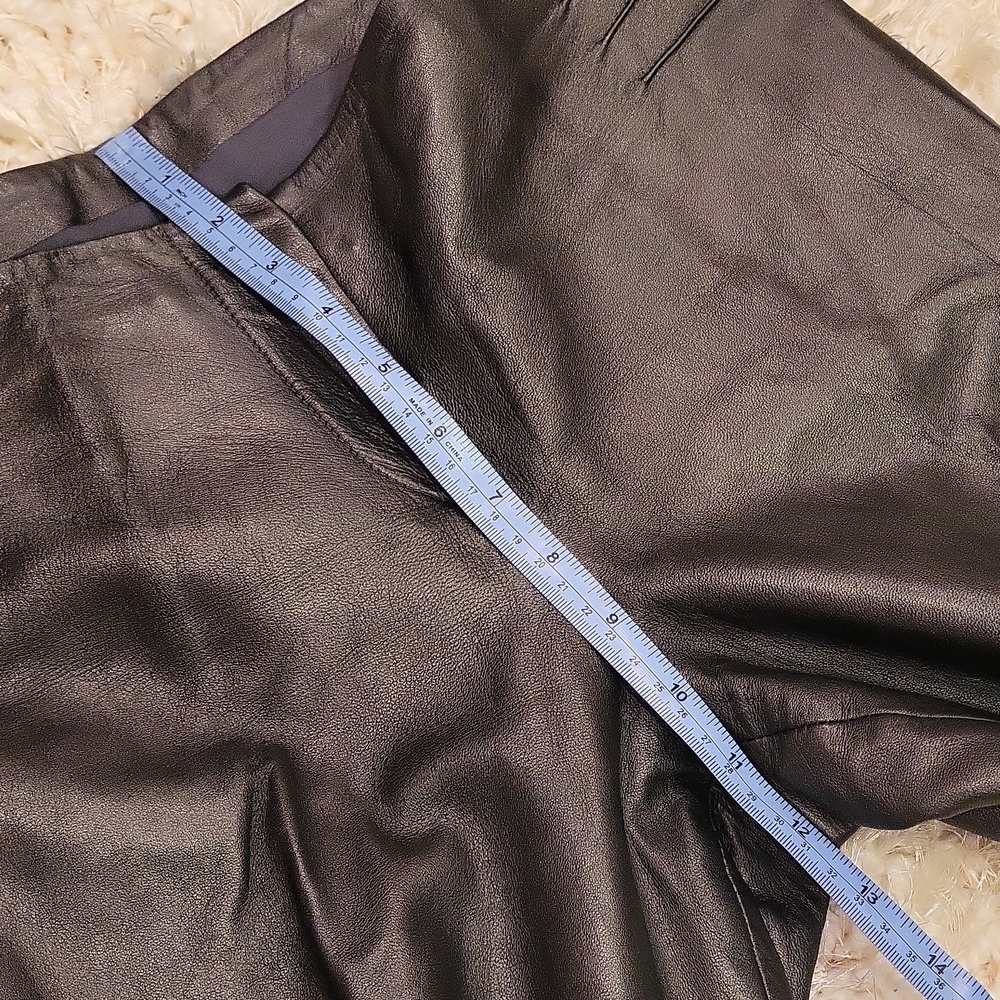 LEATHER PANTS - Picture 11 of 12